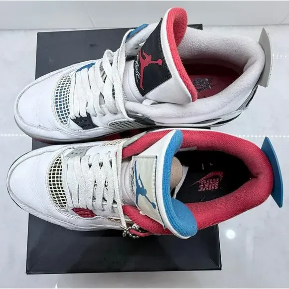 Size 12 Air Jordan 4 What The Shoes - OG Box - Preowned